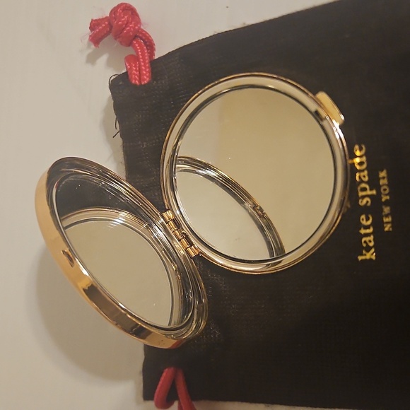 Kate Spade "Lit Your Hair Down" Compact Mirror - Picture 3 of 4